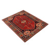 Shirazi Area Rug Handmade Red Medallion 7x10 ft