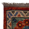Shirazi Area Rug Handmade Red Medallion 7x10 ft