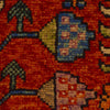 Shirazi Area Rug Handmade Red Medallion 7x10 ft