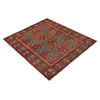 Shirazi Area Rug Handmade Blue Medallion 4x7 ft