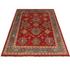 Oushak Area Rug Handmade Red Floral 7x10 ft