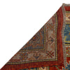 Oushak Area Rug Handmade Red Floral 7x10 ft