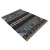 Gabbeh Area Rug Handmade Multi Medallion 7x10 ft