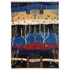 Tree Of Life Area Rug Handmade Multi Floral 5x8 ft