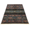 Gabbeh Area Rug Handmade Multi Medallion 5x8 ft