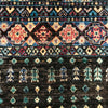 Gabbeh Area Rug Handmade Multi Medallion 5x8 ft