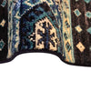Gabbeh Area Rug Handmade Multi Medallion 5x8 ft