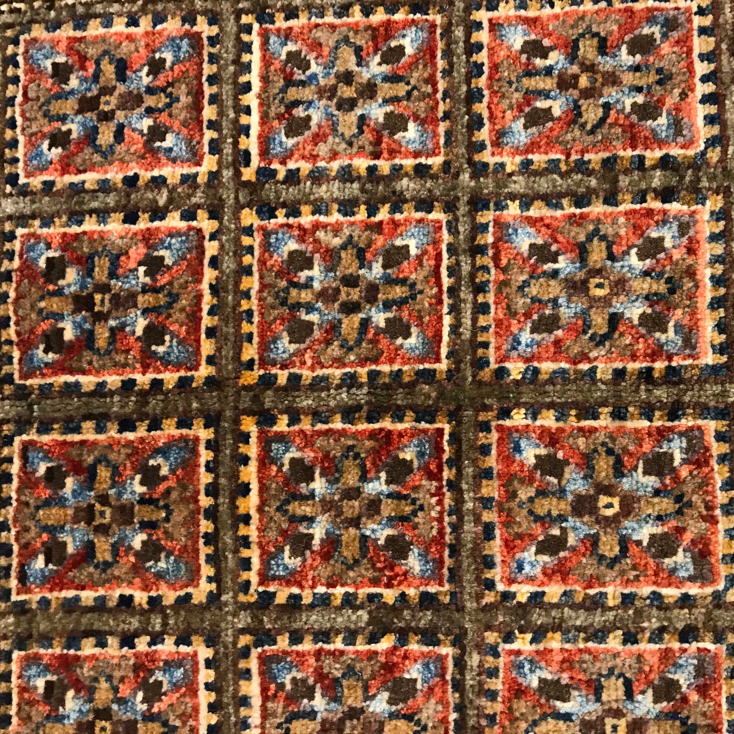 Shikargah Area Rug Handmade Multi Animal/Birds 3x5 ft