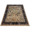 Tree Of Life Area Rug Handmade Multi Floral 6x9 ft