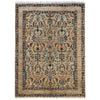 Sultani Area Rug Handmade Multi Floral 5x8 ft