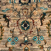 Sultani Area Rug Handmade Multi Floral 5x8 ft