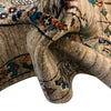 Sultani Area Rug Handmade Multi Floral 5x8 ft