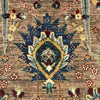 Sultani Area Rug Handmade Multi Floral 5x8 ft