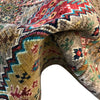 Gabbeh Area Rug Handmade Gray Medallion 5x8 ft