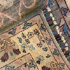 Sultani Runner Handmade Gray Floral 8' Runner