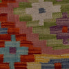 Handmade Multi Kilim Geometric 4x7 ft