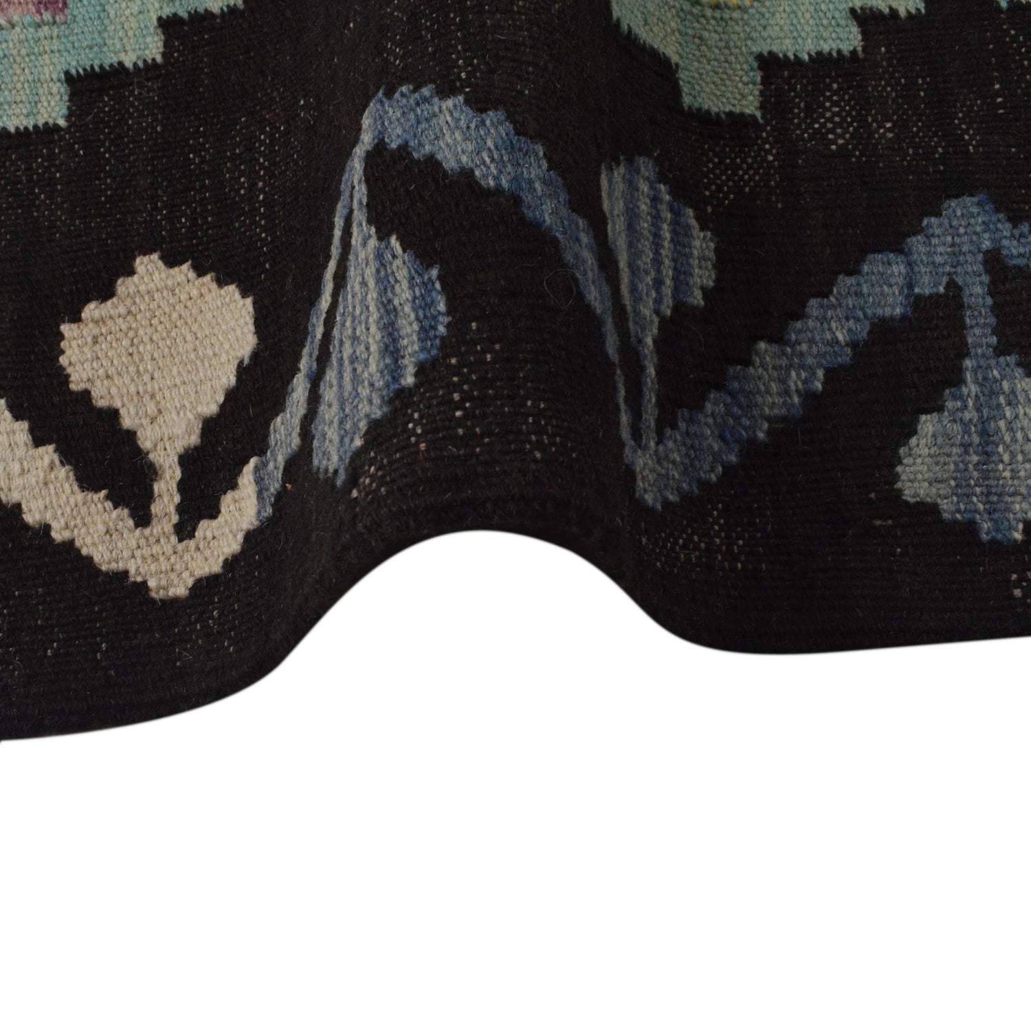 Handmade Multi Kilim Geometric 4x7 ft