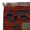 Handmade Multi Kilim Geometric 4x7 ft