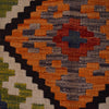 Handmade Multi Kilim Geometric 4x7 ft