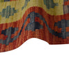 Handmade Multi Kilim Geometric 4x7 ft