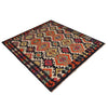 Handmade Multi Kilim Geometric 4x7 ft