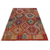 Handmade Multi Kilim Geometric 5x8 ft