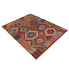 Handmade Multi Kilim Geometric 5x8 ft