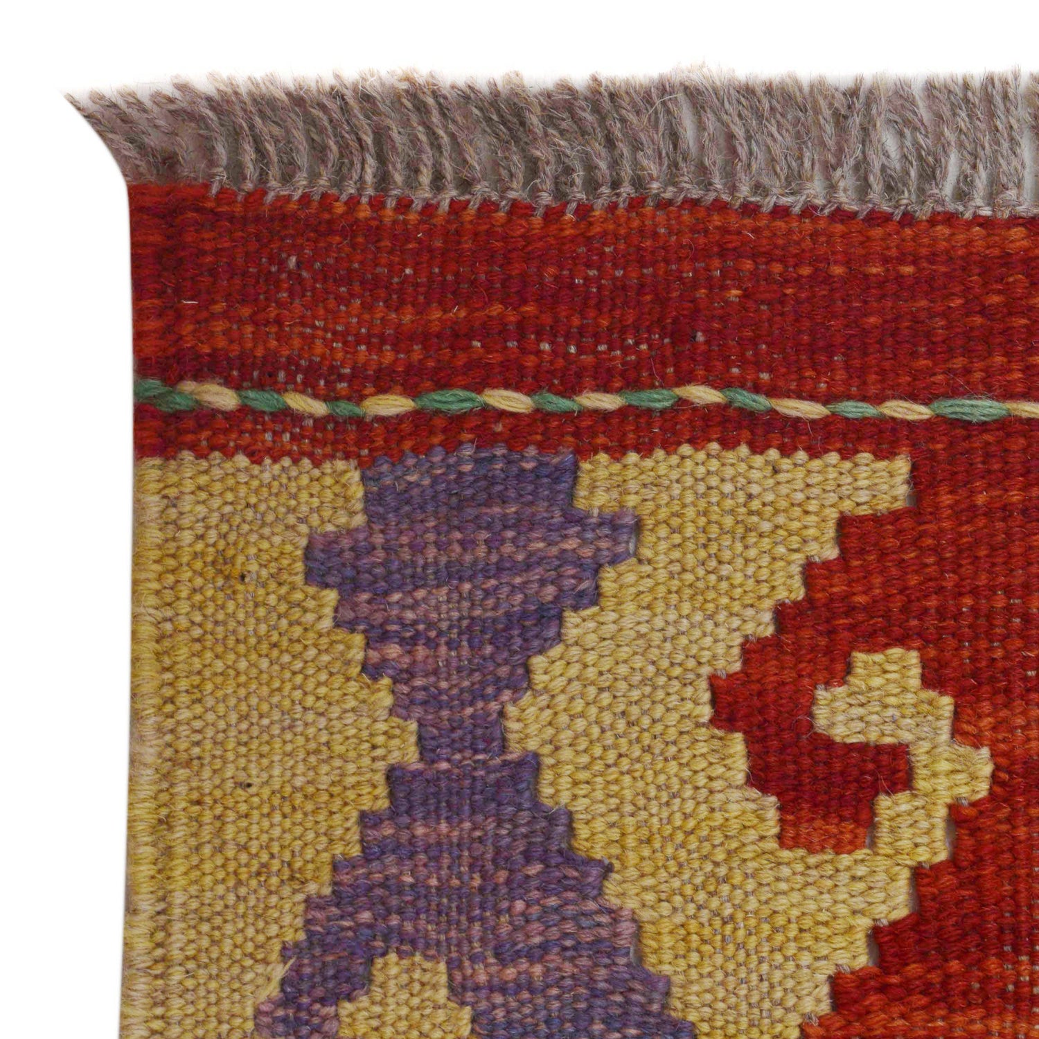 Handmade Multi Kilim Geometric 5x8 ft