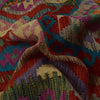 Handmade Multi Kilim Geometric 5x8 ft