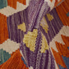 Handmade Multi Kilim Geometric 10' Runner