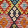Handmade Multi Kilim Geometric 10' Runner