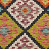 Handmade Multi Kilim Geometric 10' Runner
