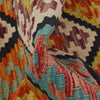 Handmade Multi Kilim Geometric 10' Runner