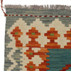 Handmade Multi Kilim Geometric 10' Runner