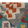Handmade Multi Kilim Geometric 10' Runner