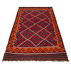 Maimana Kilim Area Rug Handmade Multi Floral 7x10 ft