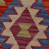 Handmade Multi Kilim Geometric 5' Runner