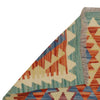 Handmade Multi Kilim Geometric 5' Runner