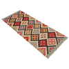 Handmade Multi Kilim Geometric 5' Runner
