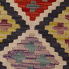 Handmade Multi Kilim Geometric 5' Runner