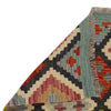 Handmade Multi Kilim Geometric 5' Runner