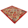 Handmade Multi Kilim Geometric 2x4 ft