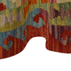 Handmade Multi Kilim Geometric 2x4 ft
