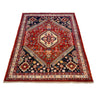 Shirazi Area Rug Handmade Multi Medallion 5x8 ft