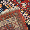Shirazi Area Rug Handmade Multi Medallion 5x8 ft