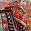 Shirazi Area Rug Handmade Multi Medallion 5x8 ft