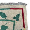 Embroidery Kilim Area Rug Handmade Beige Animal 5x8 ft