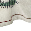 Embroidery Kilim Area Rug Handmade Beige Animal 4x6 ft