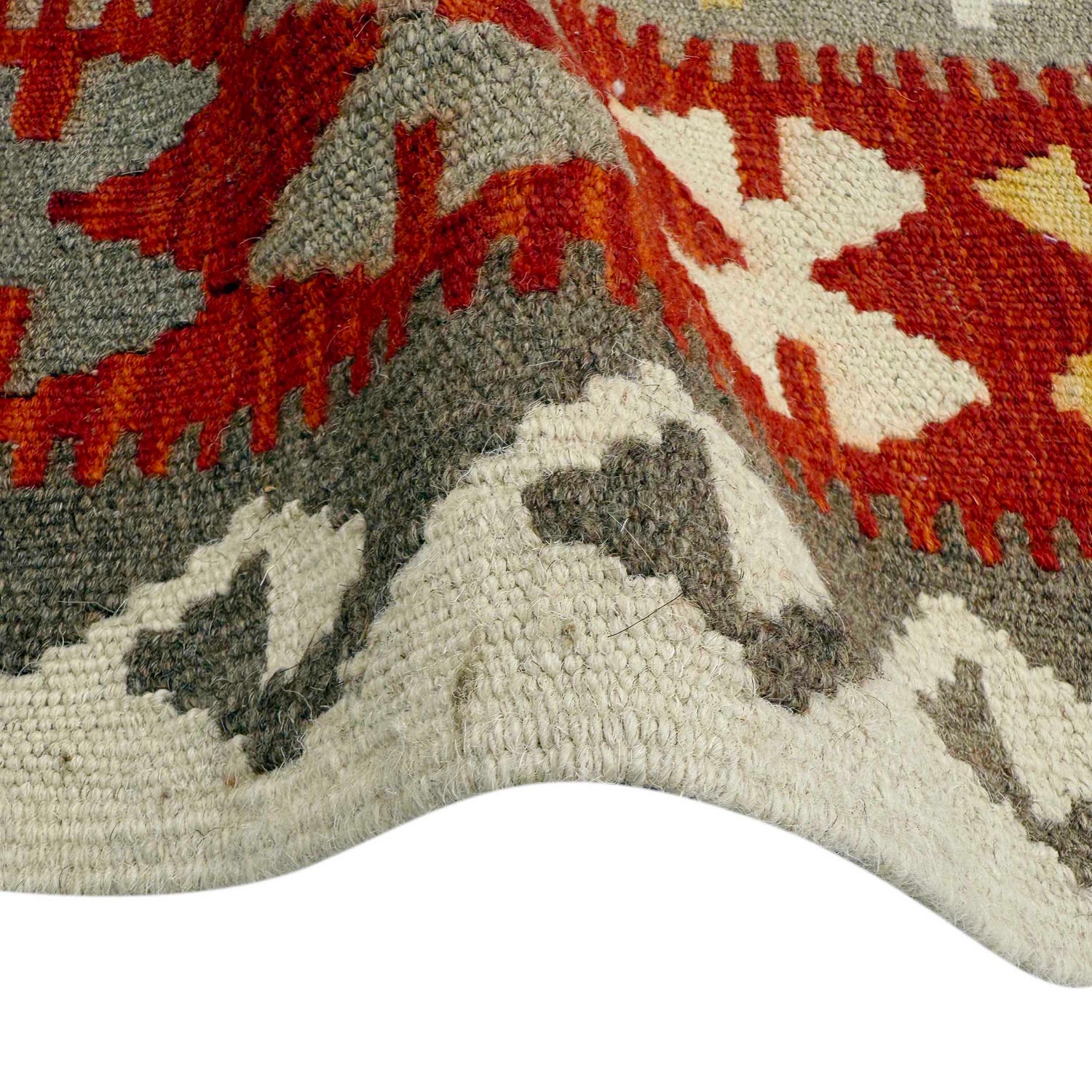 Handmade Multi Kilim Geometric 8x10 ft