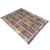 Handmade Multi Kilim Geometric 9x12 ft